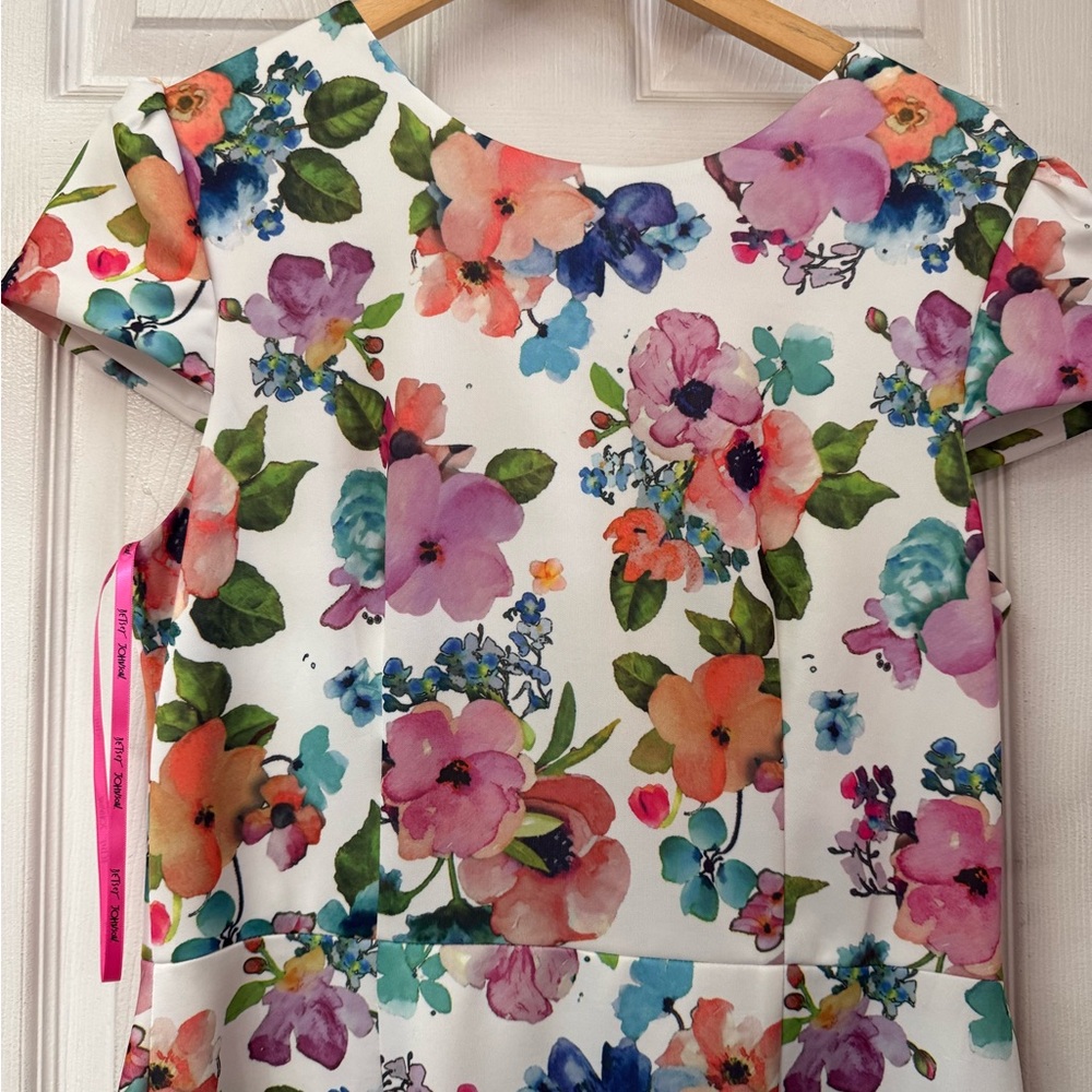 Betsey Johnson Colorful Floral Maxi Dress